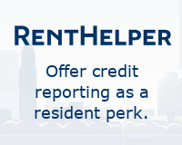 Offer credit reporting as a resident perk.